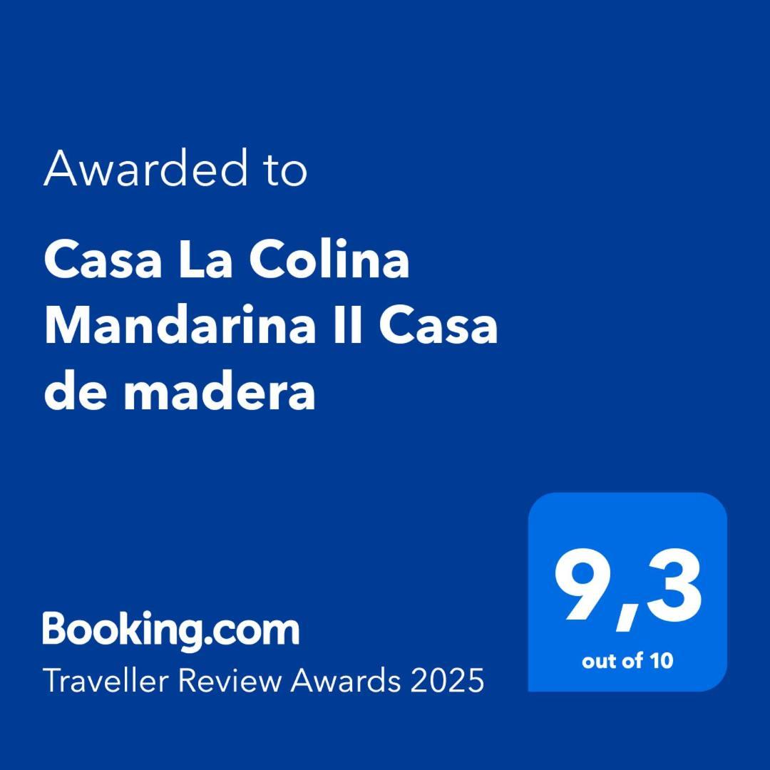 Casa La Colina Mandarina II Casa De Madera Villa Tahal Eksteriør billede
